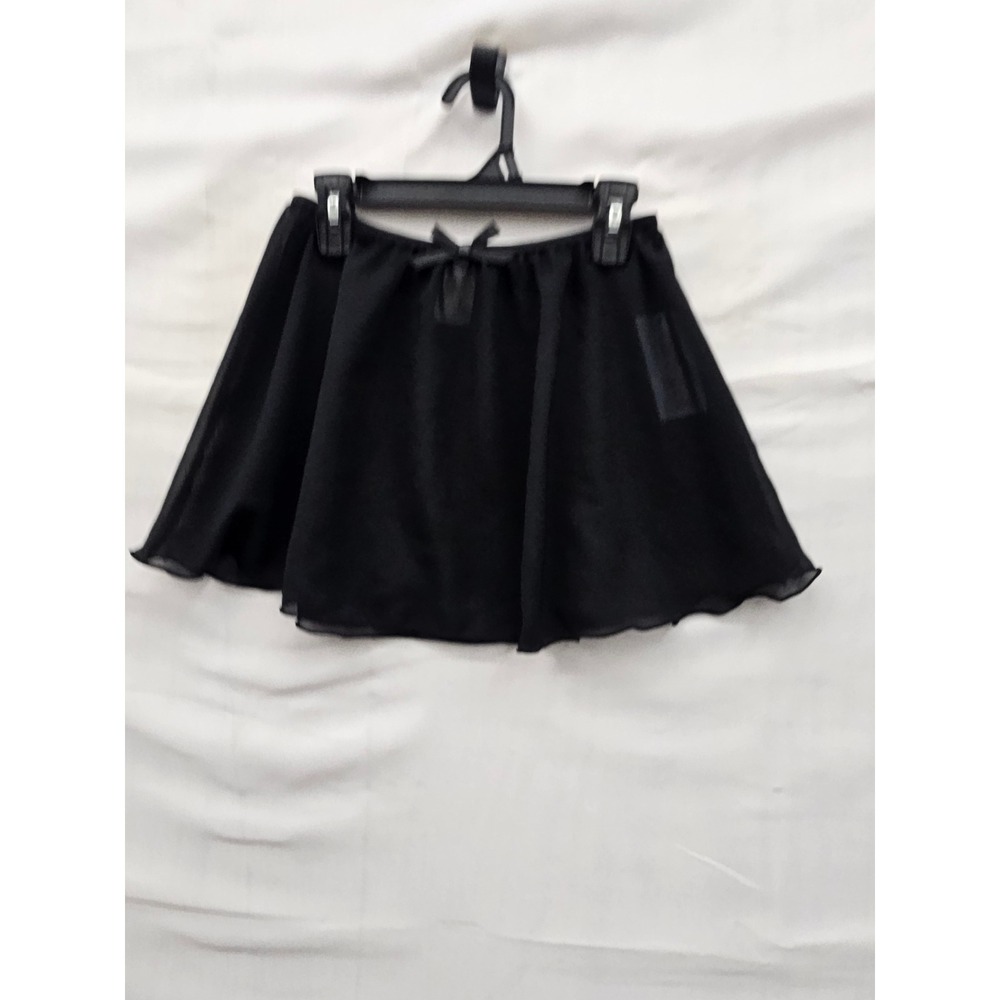 Cat & Jack Girls Chiffon Dance Skirt Black Polyester Casual Size XL